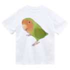 まめるりはことりの見つめるコザクラインコちゃん【まめるりはことり】 Dry T-Shirt