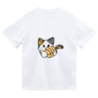 グリヴェール森の雑貨のねこ【ミケ】 Dry T-Shirt