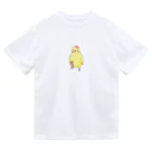 小鳥のほっぺのピヨちゃんキック Dry T-Shirt