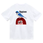 73s(なさすぺしゃる仮)の青い雀 ドライTシャツ