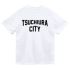 JIMOTOE Wear Local Japanの土浦市 TSUCHIURA CITY ロゴブラック ドライTシャツ