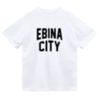 JIMOTOE Wear Local Japanの海老名市 EBINA CITY ロゴブラック Dry T-Shirt