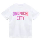 JIMOTOE Wear Local Japanの尾道市 ONOMICHI CITY ロゴピンク Dry T-Shirt