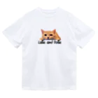 Le Chat Mignonne ル・シャ・ミニョンヌの【ドライTシャツ】まったりラテ子のチルタイム【Tシャツ】 ドライTシャツ