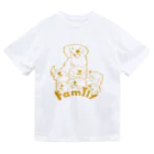 lamp927のゴル家族 ドライTシャツ