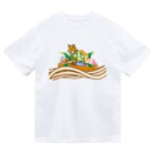 ハナドリカ SUZURI店のきつねうどん Dry T-Shirt