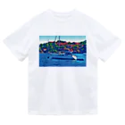 GALLERY misutawoのフランス コート・ダジュールのヨット Dry T-Shirt