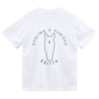 TaikiRacingClubShopのmarulogo【EDI】kuro Dry T-Shirt
