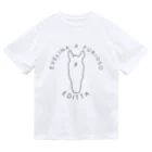 TaikiRacingClubShopのmarulogo【EDI】kuro Dry T-Shirt