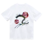 WAMI ARTの赤八雲昇るタツ(竜) Dry T-Shirt