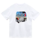 R10の売店の朝焼け空とR10ちゃん Dry T-Shirt