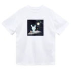 SHIHO NO WAのお月見うさぎ Dry T-Shirt