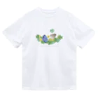 kitaooji shop SUZURI店のヤマトシジミとカタバミ Dry T-Shirt