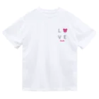 PostPet Official ShopのLOVEモモ ドライTシャツ