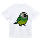Cody the LovebirdのChubby Bird シモフリインコ ドライTシャツ