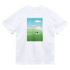 はとり あおはののんびり牛さん Dry T-Shirt