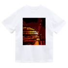 GALLERY misutawoの夕焼けに染まる駅舎 Dry T-Shirt