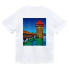 GALLERY misutawoのスイス カペル橋 Dry T-Shirt