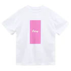 SummerのLove_pink ドライTシャツ