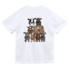 PoccaBocca–すかまるのおみせ–の牛ピラミッド Dry T-Shirt
