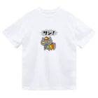 マミ猫商店の遠吠えマミ猫 ドライTシャツ