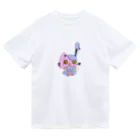 うずらのZombie rabbit  ドライTシャツ