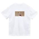 道端のしろねこのキメ Dry T-Shirt