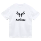 Antelope Sports ClubのAntelop Black ロゴ ドライTシャツ