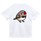 Cody the LovebirdのChubby Bird キンカチョウ ドライTシャツ