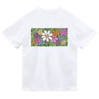 Tender time for Osyatoの手描きのお花 ドライTシャツ