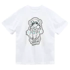 ﾏｼﾞｭﾏｼﾞｮﾄｩｳｨﾝｸﾙのねむいコこの子 ドライTシャツ