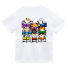  ふじねこ屋のTHE PAN CATS Dry T-Shirt