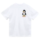 ロゴTシャツのひよこ堂のペンギン PENGUIN フロントプリント Dry T-Shirt