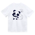 イラスト MONYAAT のズレぱんだちゃんなぞーと一緒 ドライTシャツ