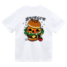 イラスト MONYAAT のバーガー ドライTシャツ