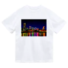 GALLERY misutawoの横浜 みなとみらいの夜景 Dry T-Shirt