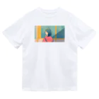 ちゃりんこのでんしゃ ドライTシャツ