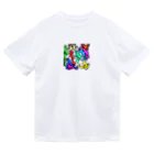 ユウユウオブジサンのハスダクリーチャー002 ドライTシャツ