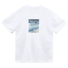 Isseyの狐に追われて、逃げるウサギ Dry T-Shirt