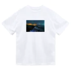 ポップヌードルの夜と海と光 ドライTシャツ