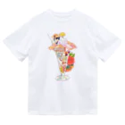 ahihoのピーチパフェ ドライTシャツ