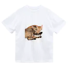 ChoboTora24の眠り猫ちゃん達 ドライTシャツ