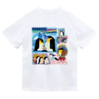 みなとまち層の南半球のペンギンたち ドライTシャツ