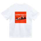 ジョンの乗り物イラストのSUPER FAST! ドライTシャツ