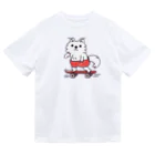 イラスト MONYAAT の赤ぱんポメラのスケボー Dry T-Shirt