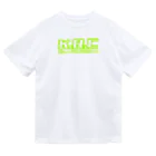 K・R・CのKRCロゴ　グリーン ドライTシャツ