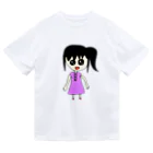 dokodemodoaの幼稚園児が描いたような絵 ドライTシャツ