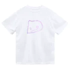 cheerycheeryのこどもの絵　おばけねこちゃんのかばん ドライTシャツ