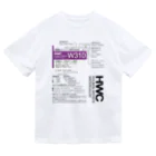 ホルベインSUZURI店の記号の見方（HWC） Dry T-Shirt