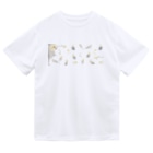 まめるりはことりのあつまれオカメインコちゃん【まめるりはことり】 Dry T-Shirt